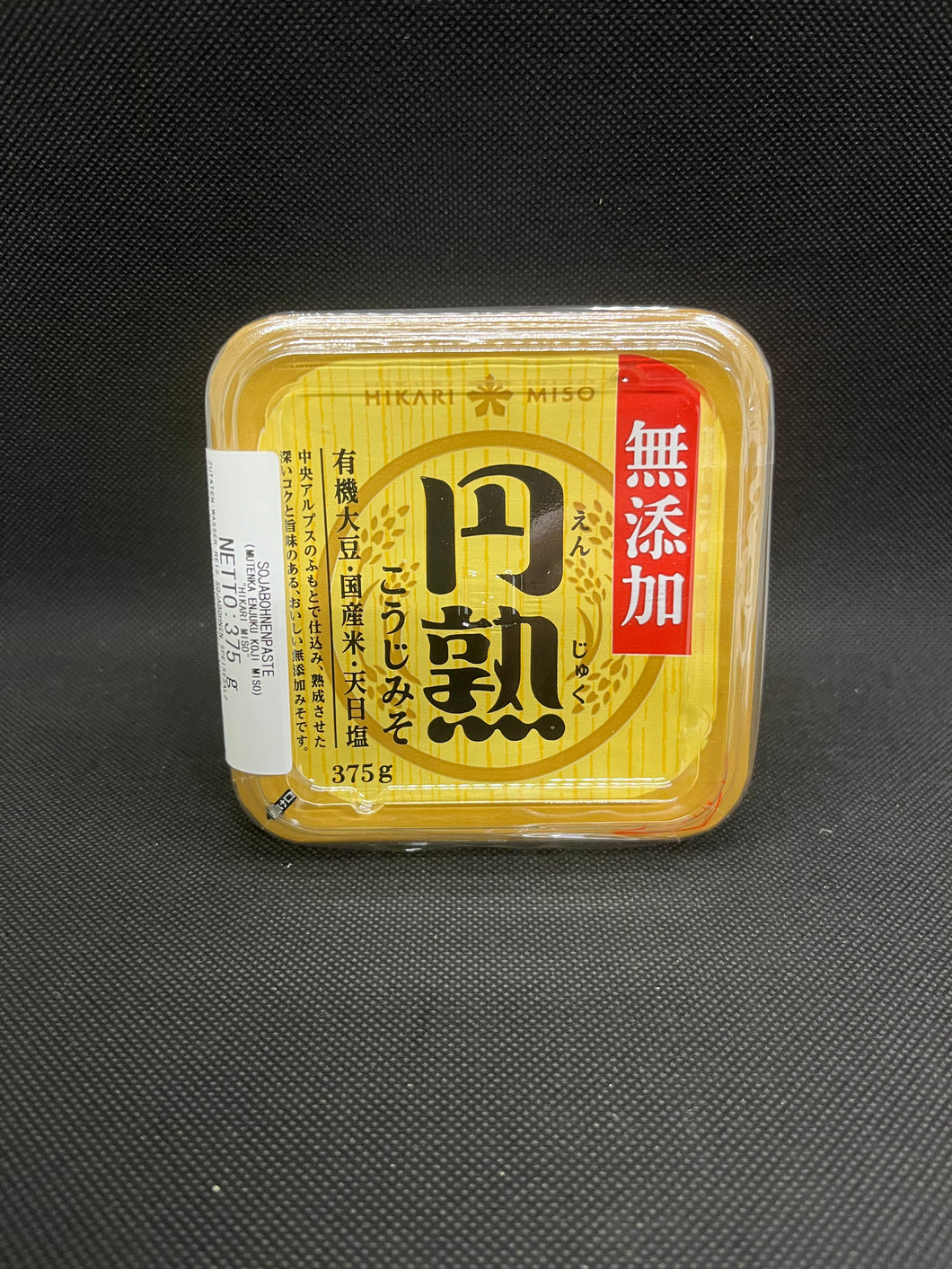 ヒカリ 無添加円熟 みそ (375g）