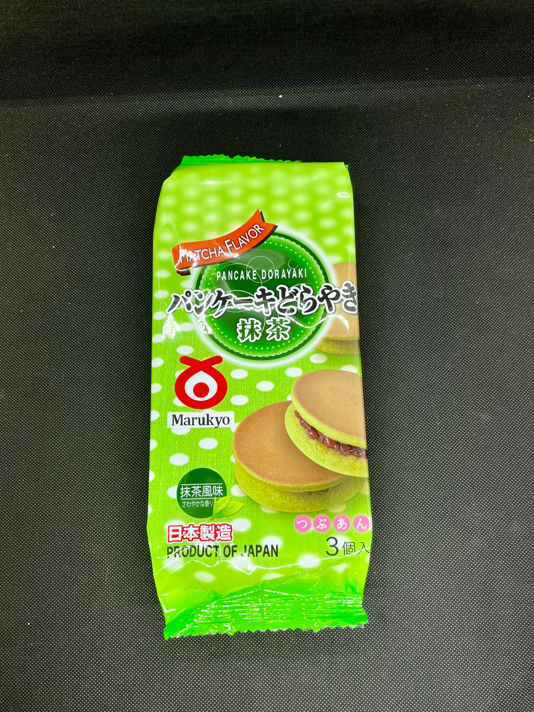 Marukyo Pancake Dorayaki Matcha (3 pieces)