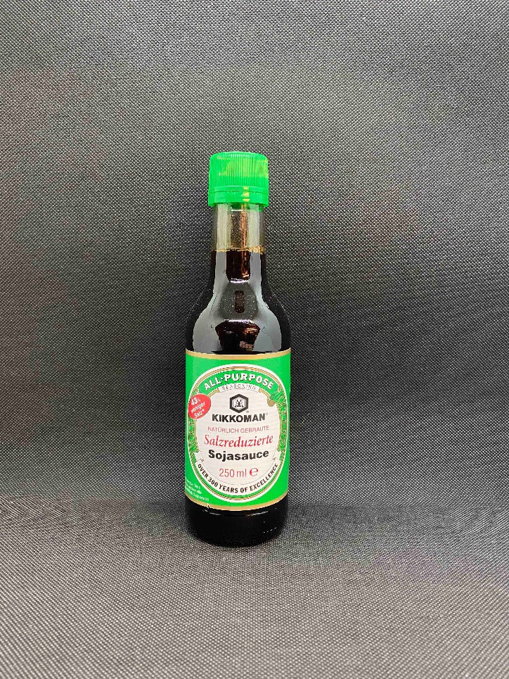 キッコーマン減塩醤油 (250ml)